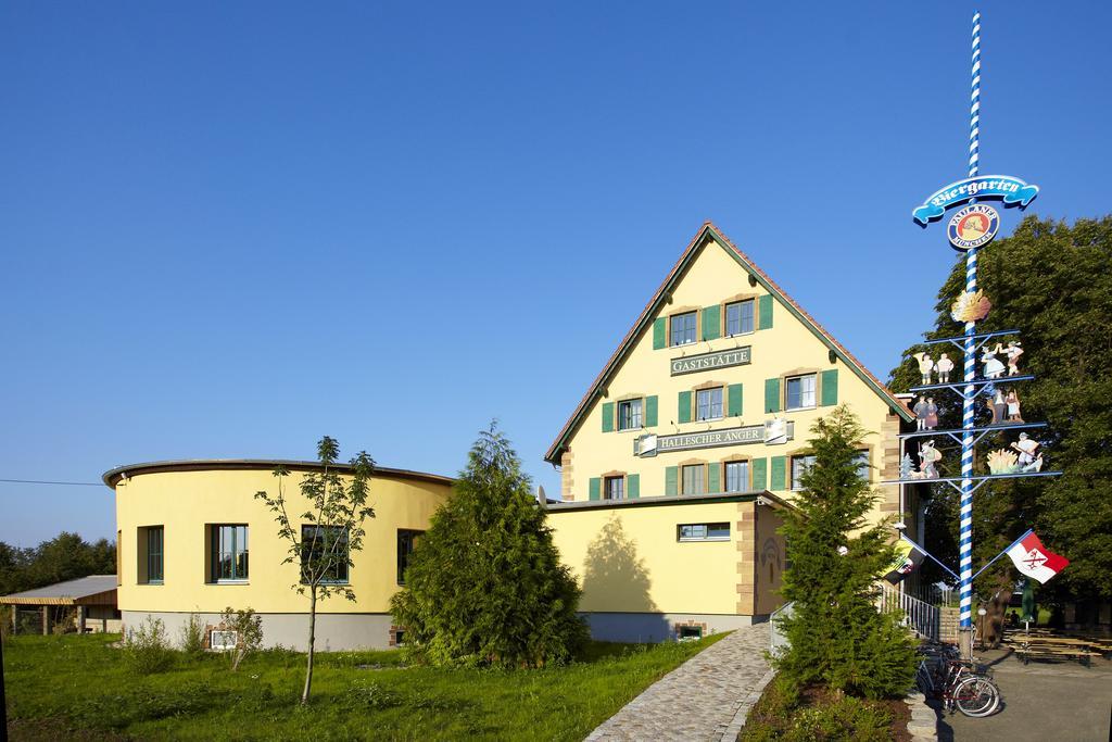 Gastwirtschaft & Hotel Hallescher Anger 나움부르크 외부 사진